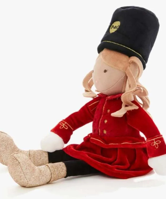 Boneka FAO Schwarz Soldier Girl Doll Blonde Hair 100% Original