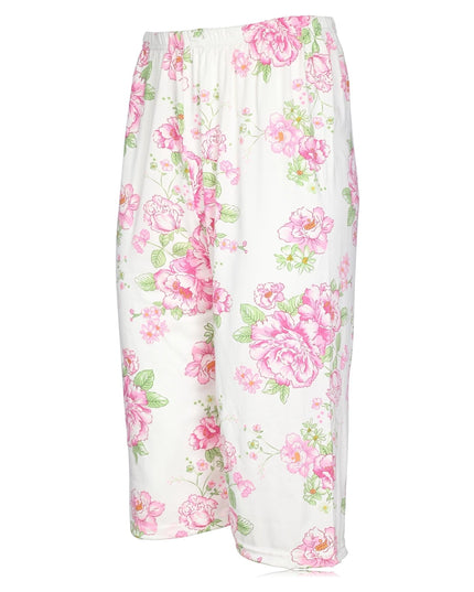 SIZE: XL - JEFFRICO Womens Pajamas For Women Capri Set Sleepwear Soft Pajamas