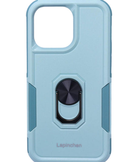 Lapinchen iPhone 14 pro max case with ring holder case light blue