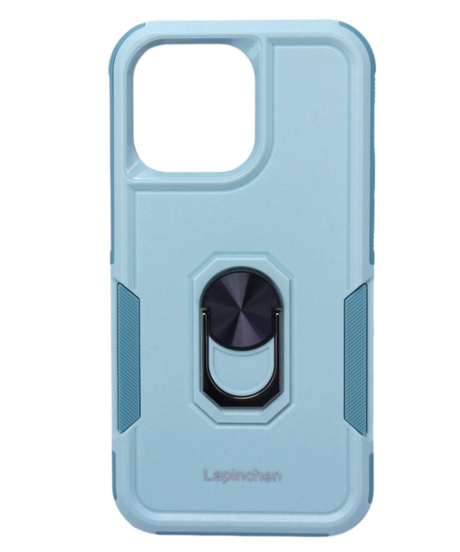 Lapinchen iPhone 14 pro max case with ring holder case light blue
