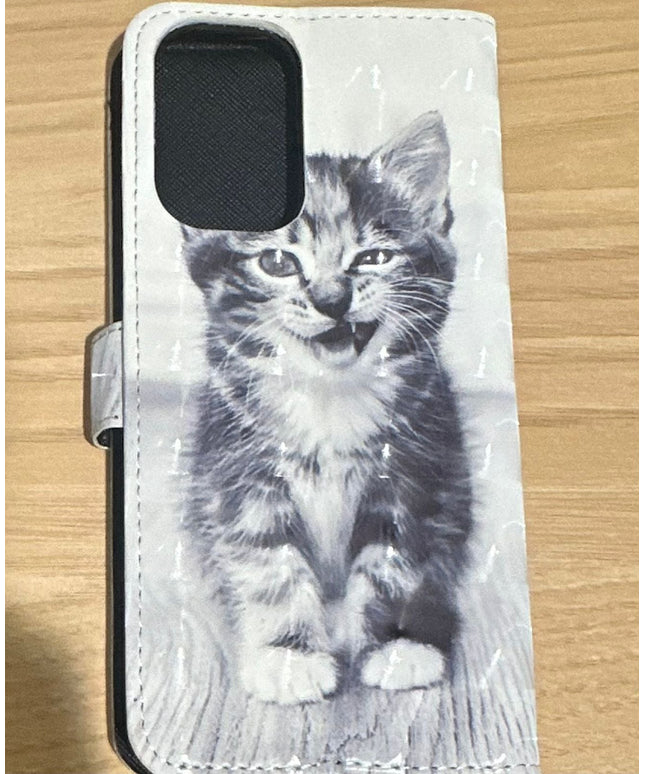 Samsung galaxy A51 cat printed case