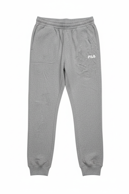 Fila Grey Sweatpants - White Background 1