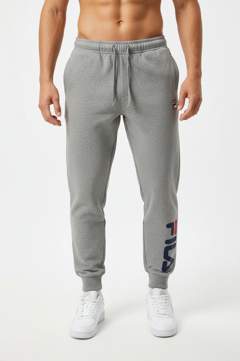 FILA Joggers - Model Shot (Pocket Logo Fix)