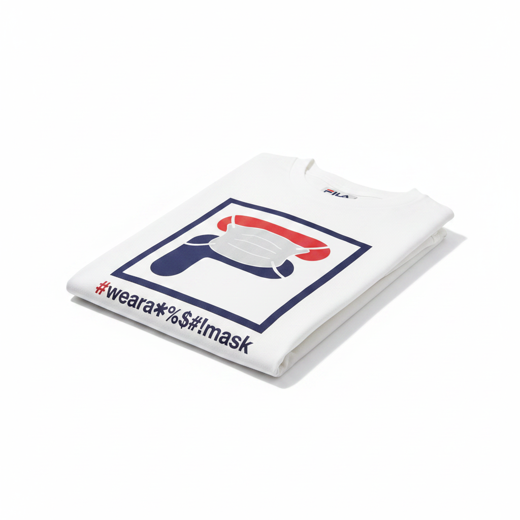 FILA Mask Tee – 3/4 Angle
