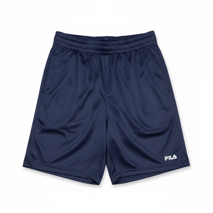 Fila Performance heather navy shorts, flat front