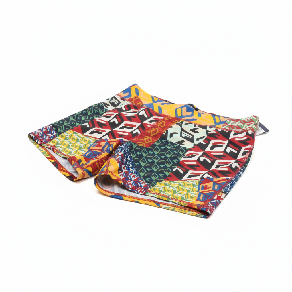 FILA Print Shorts - Angle 2