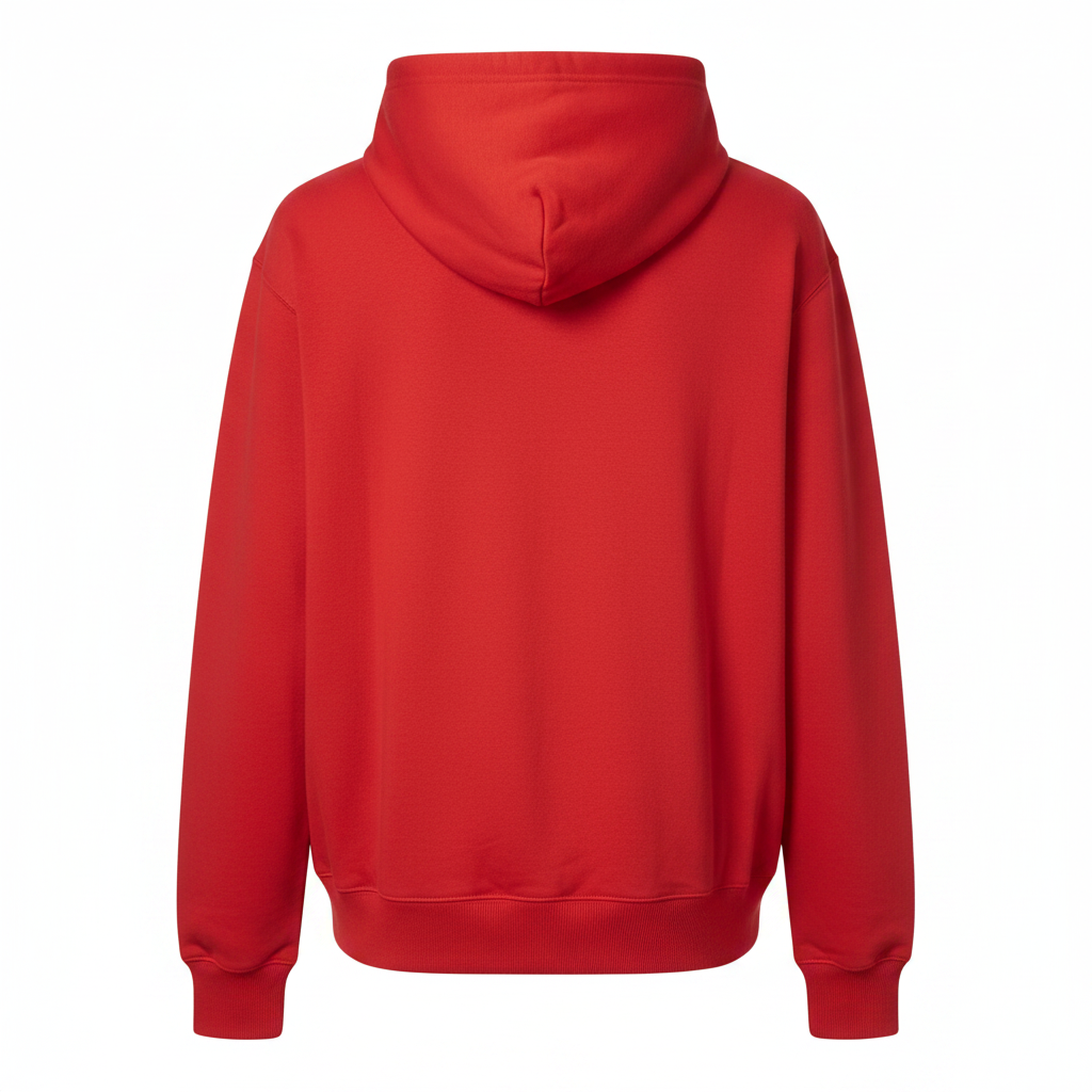 FILA Red Hoodie - Back