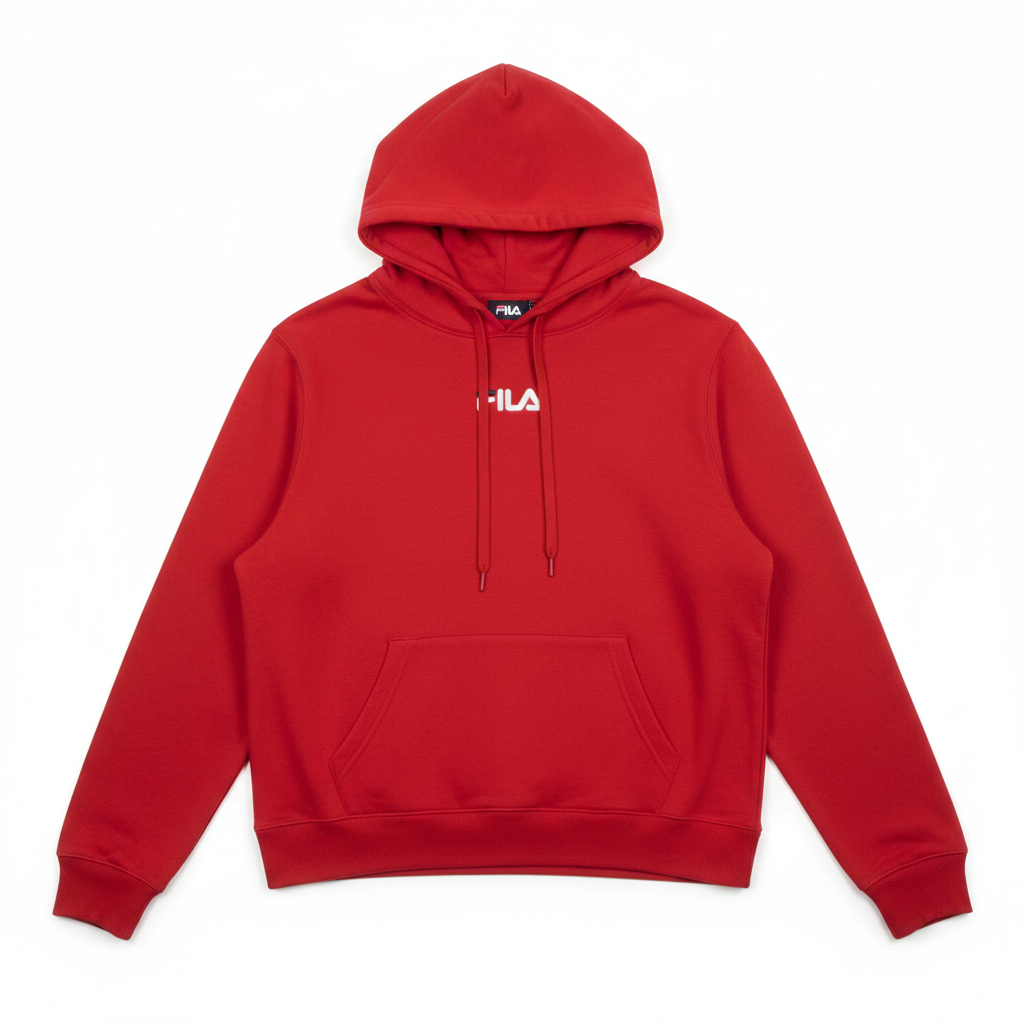 FILA Red Hoodie - Front