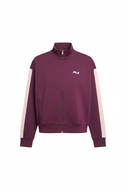 FILA Track Jacket White Background