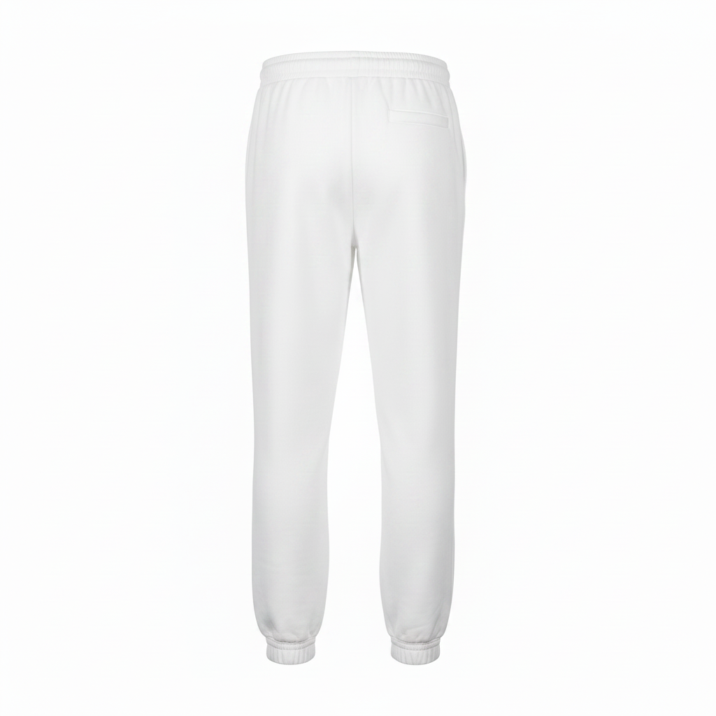 FILA White Joggers Back View