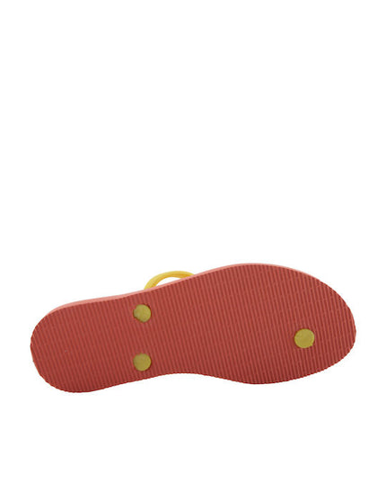 Dupe Flip Flops in Orange Color