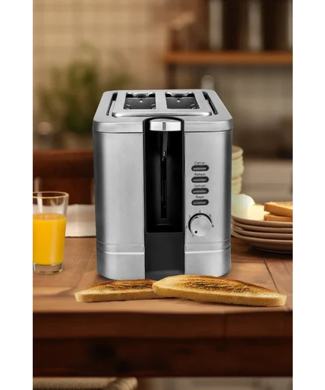 avox red slice toaster