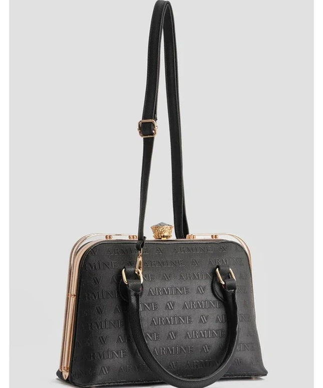 Armine Women's Shoulder Bag 339 Black Laser
