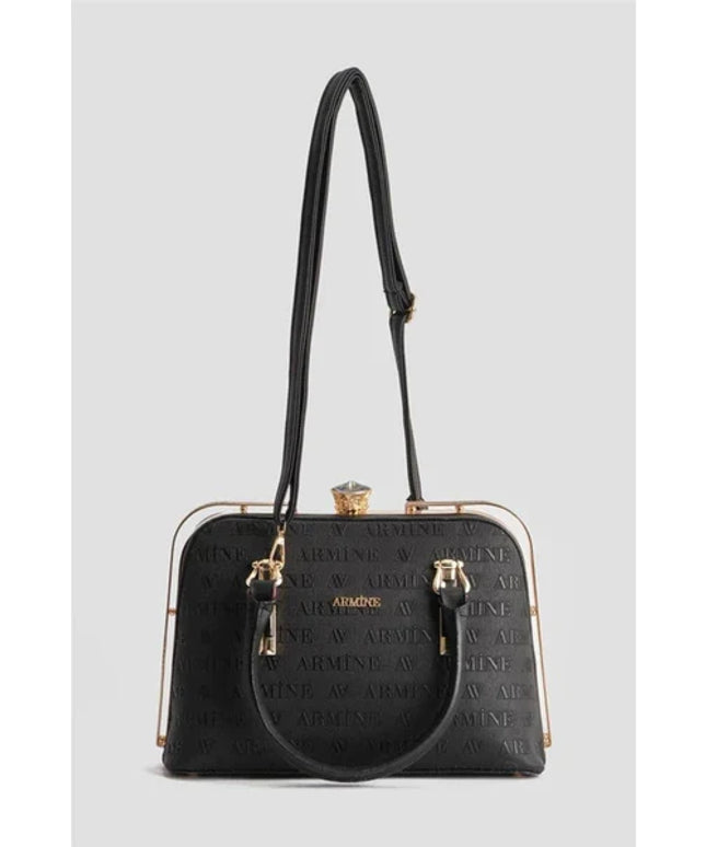 Armine Women's Shoulder Bag 339 Black Laser