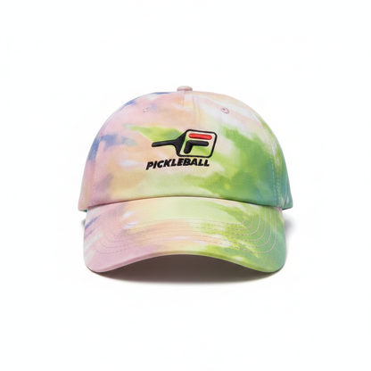 Fila Pickleball tie-dye cap, front