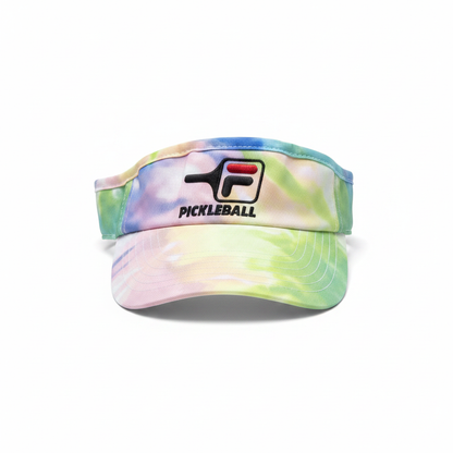 Fila Pickleball tie-dye visor, front