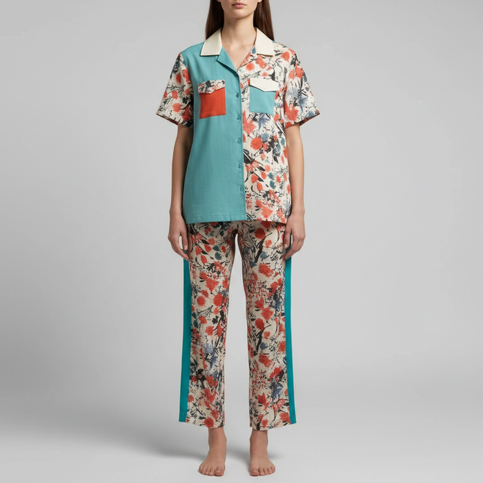 Clearance of Fila Clothing Set – Women's Floral Co-Ord Set