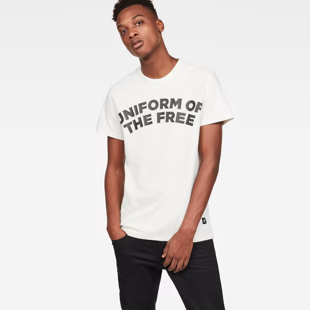 G-Star Raw Men'S Graphic 23 T-Shirt – Uniform Of The Free