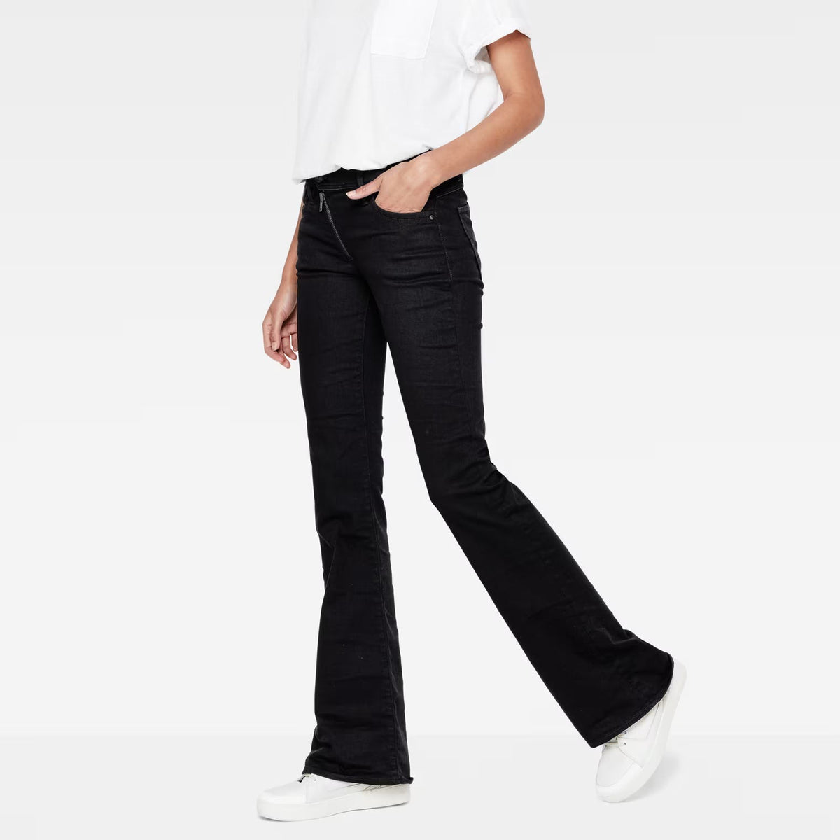 G-Star Raw Women Black Denim Pants