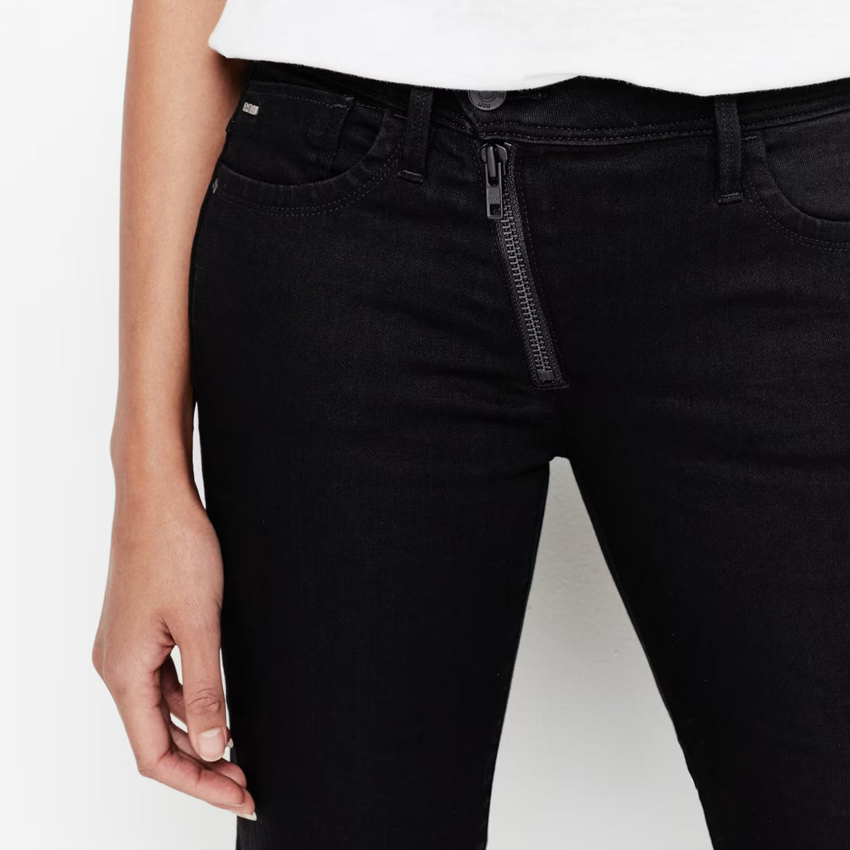 G-Star Raw Women Black Denim Pants