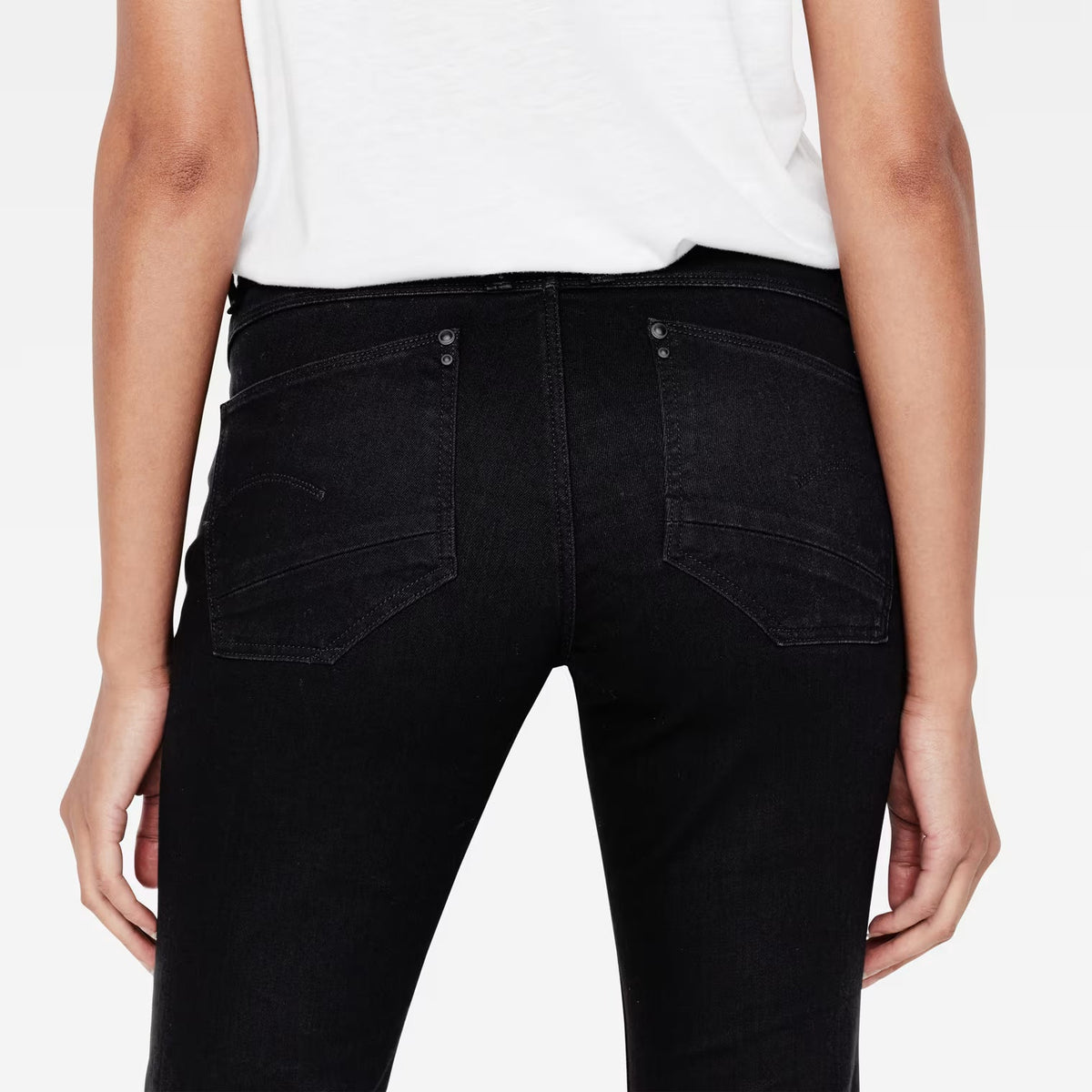 G-Star Raw Women Black Denim Pants
