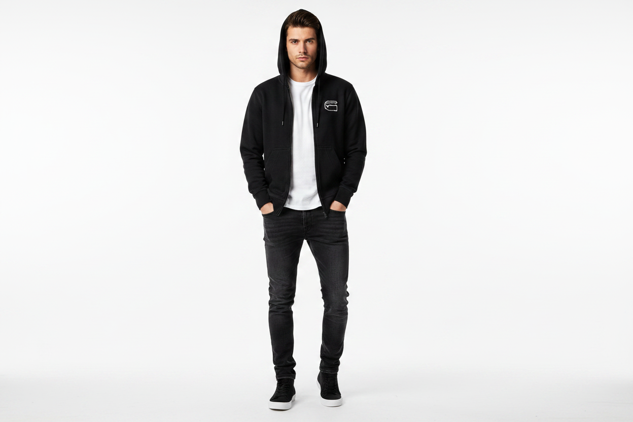 G-Star RAW Hoodie on Model