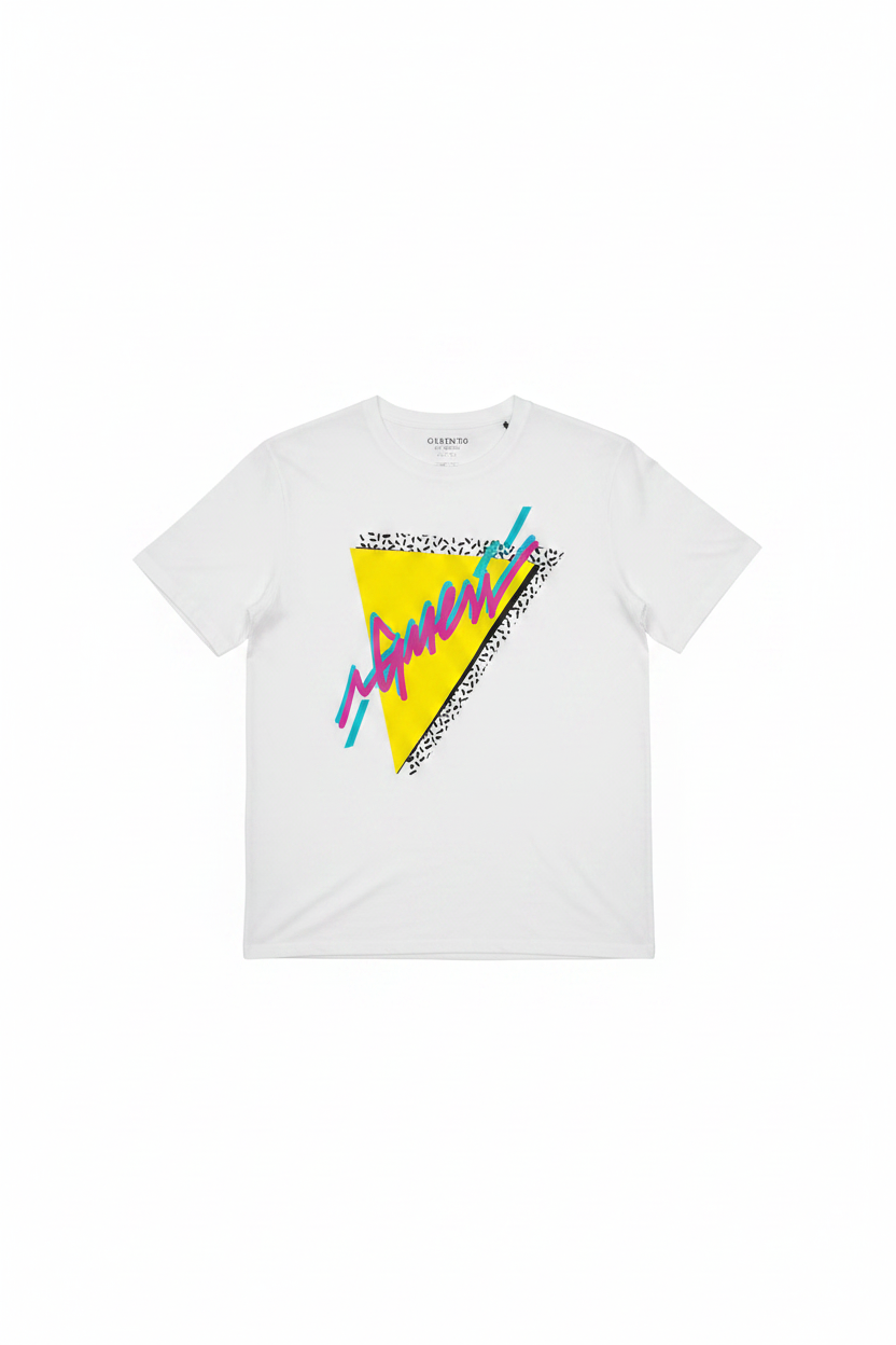 Graphic Tee White Background 1