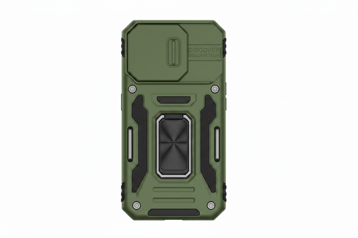 Green and Black Phone Case