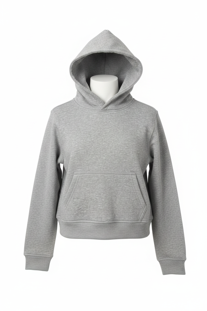 Grey Hoodie – Front