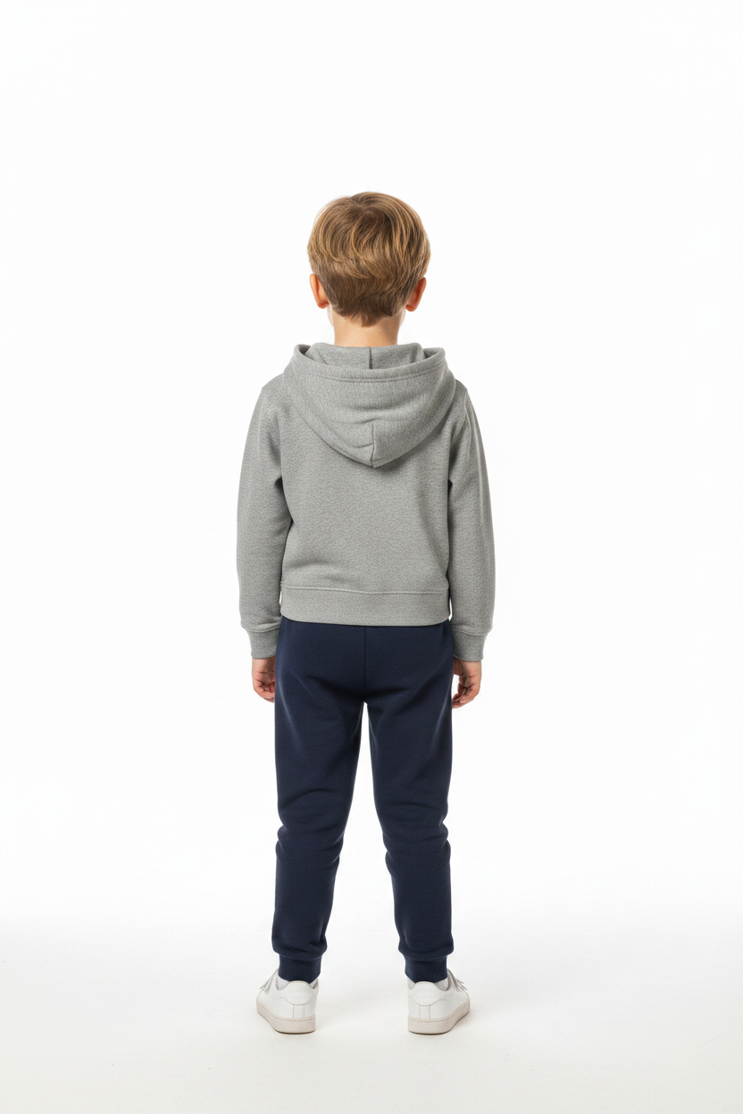 Grey Hoodie – Kid Back