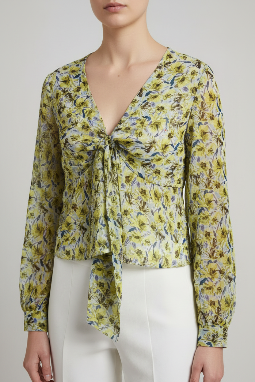 Guess Floral Blouse – Front