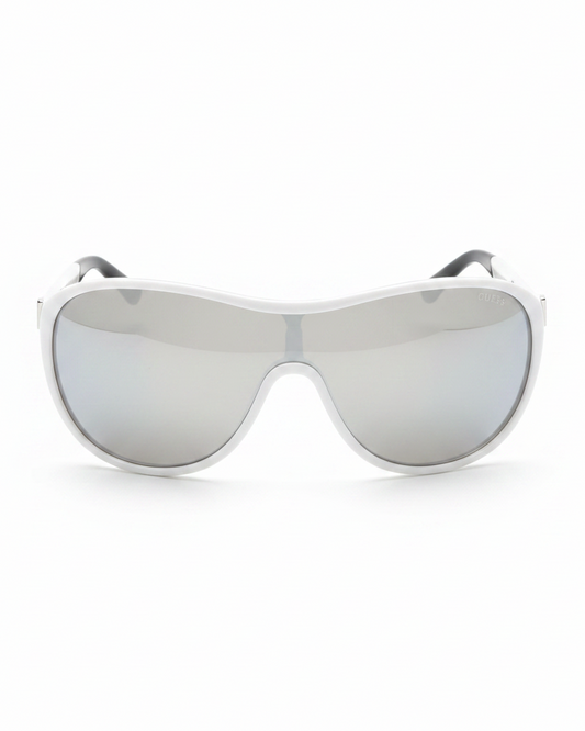 Guess Shield Sunglasses - White Background