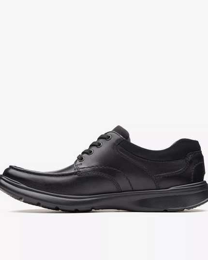 Clarks Cotrell Edge Men’s Black Smooth Leather Shoes