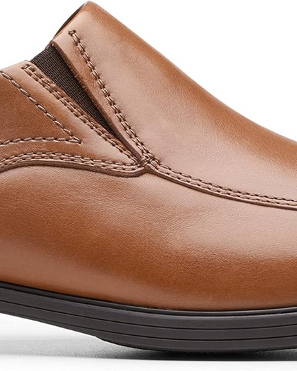 Clarks Whiddon Plain Men’s Leather Loafers – Classic Dress Shoes