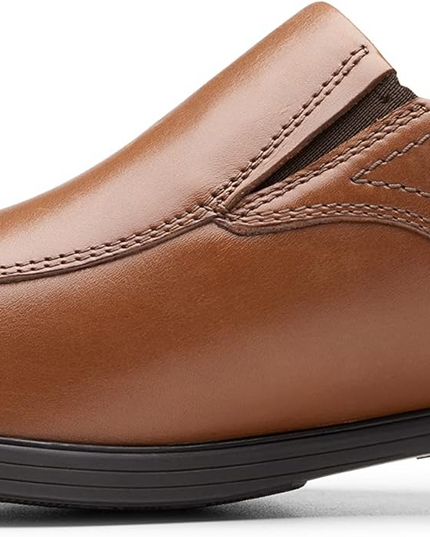 Clarks Whiddon Plain Men’s Leather Loafers – Classic Dress Shoes