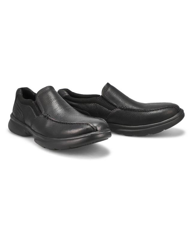 Clarks Bradley Step Men’s Shoes – Casual Leather Slip-On Loafers
