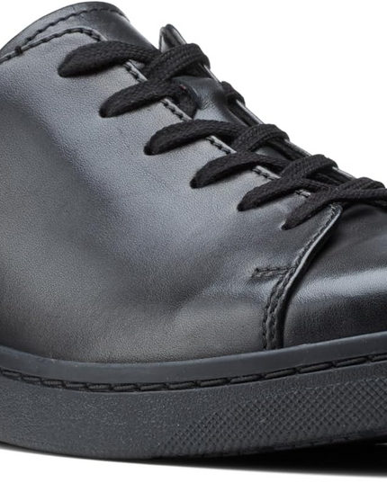 Clarks Men's Kitna Lo Casual Leather Sneakers – Lightweight & Comfortable Everyday Shoe