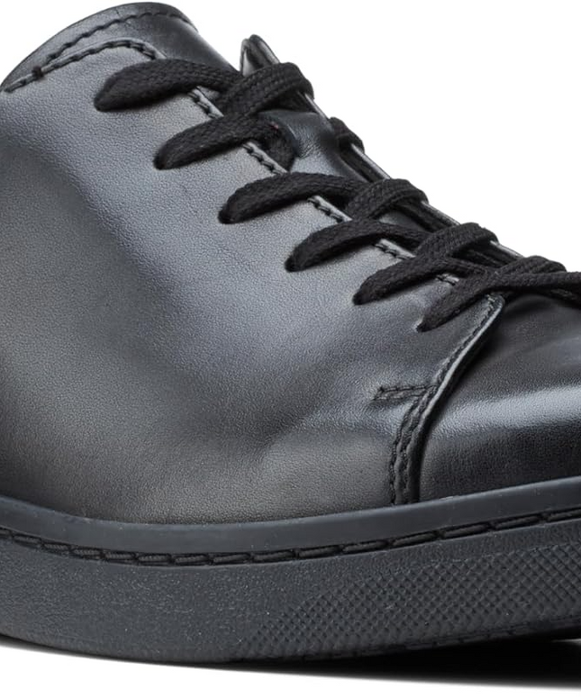 Clarks Men's Kitna Lo Casual Leather Sneakers – Lightweight & Comfortable Everyday Shoe