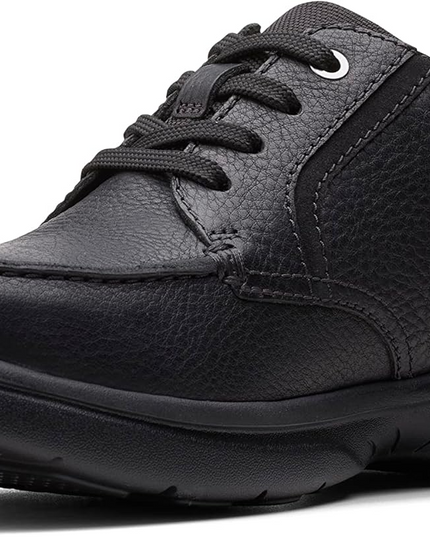 Clarks Bradley Vibe Men’s Oxford Shoes – Classic Leather Dress Shoes with Lightweight Comfort