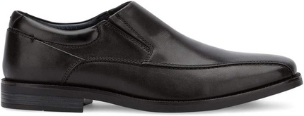 Clarks Tilden Free Men’s Slip‑On Dress Shoes – Black Leather Formal Loafers with All‑Day Comfort
