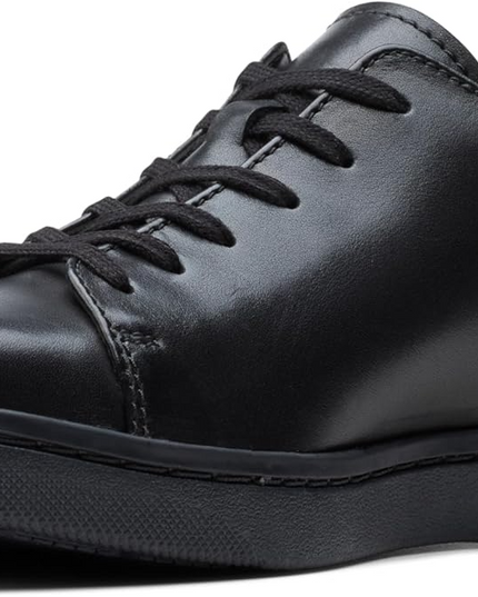 Clarks Men's Kitna Lo Casual Leather Sneakers – Lightweight & Comfortable Everyday Shoe