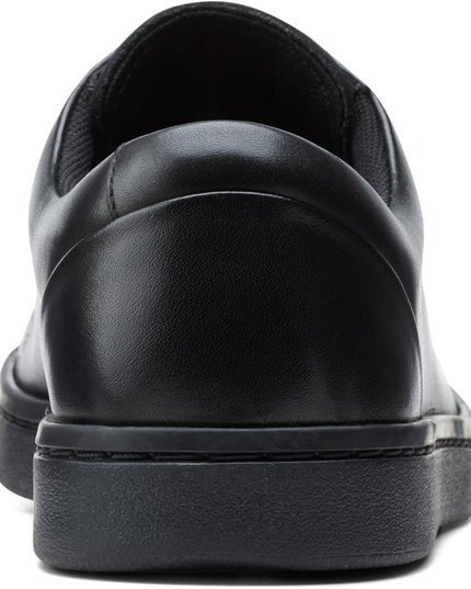 Clarks Men's Kitna Lo Casual Leather Sneakers – Lightweight & Comfortable Everyday Shoe