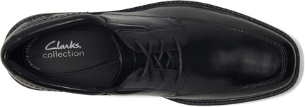 Clarks Dresslite Ace Men’s Black Leather Oxford Shoes – Lightweight Formal Lace‑Ups with All‑Day Comfort
