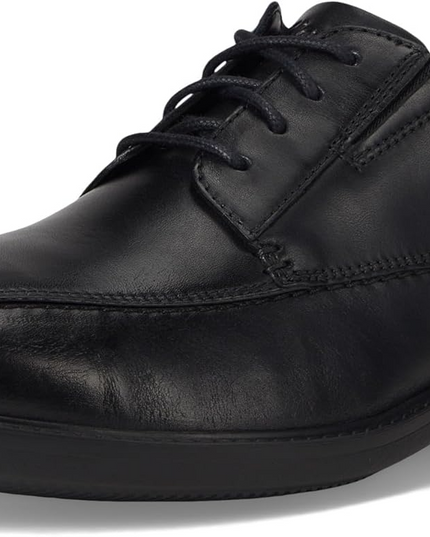Clarks Dresslite Ace Men’s Black Leather Oxford Shoes – Lightweight Formal Lace‑Ups with All‑Day Comfort