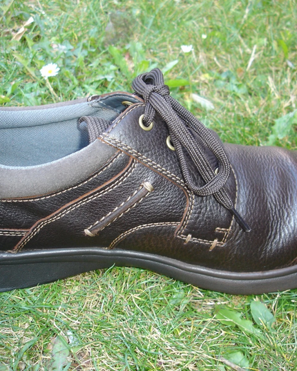 Clarks Cotrell Walk Men’s Oxford Flats – Brown dark Leather Casual Dress Shoes with Cushion Comfort