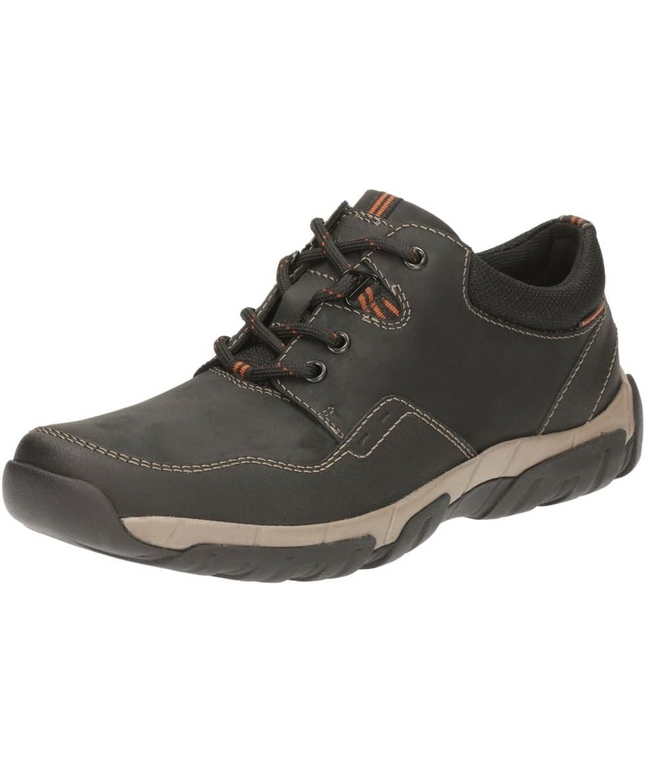 Clarks Walbeck Edge Men’s Sneakers – Stylish Leather Casual Trainers with All‑Day Comfort