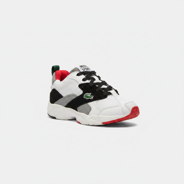 Clearance of Lacoste Sneakers – Women's Storm 96 Lo Tricolor – White