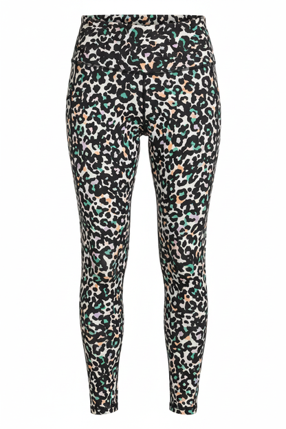 Leopard Print Leggings - Front