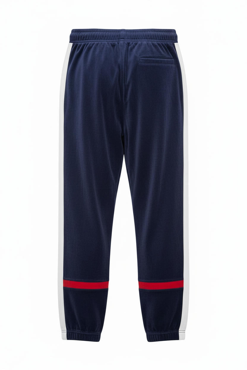 Navy Fila NYC Sweatpants - Back View