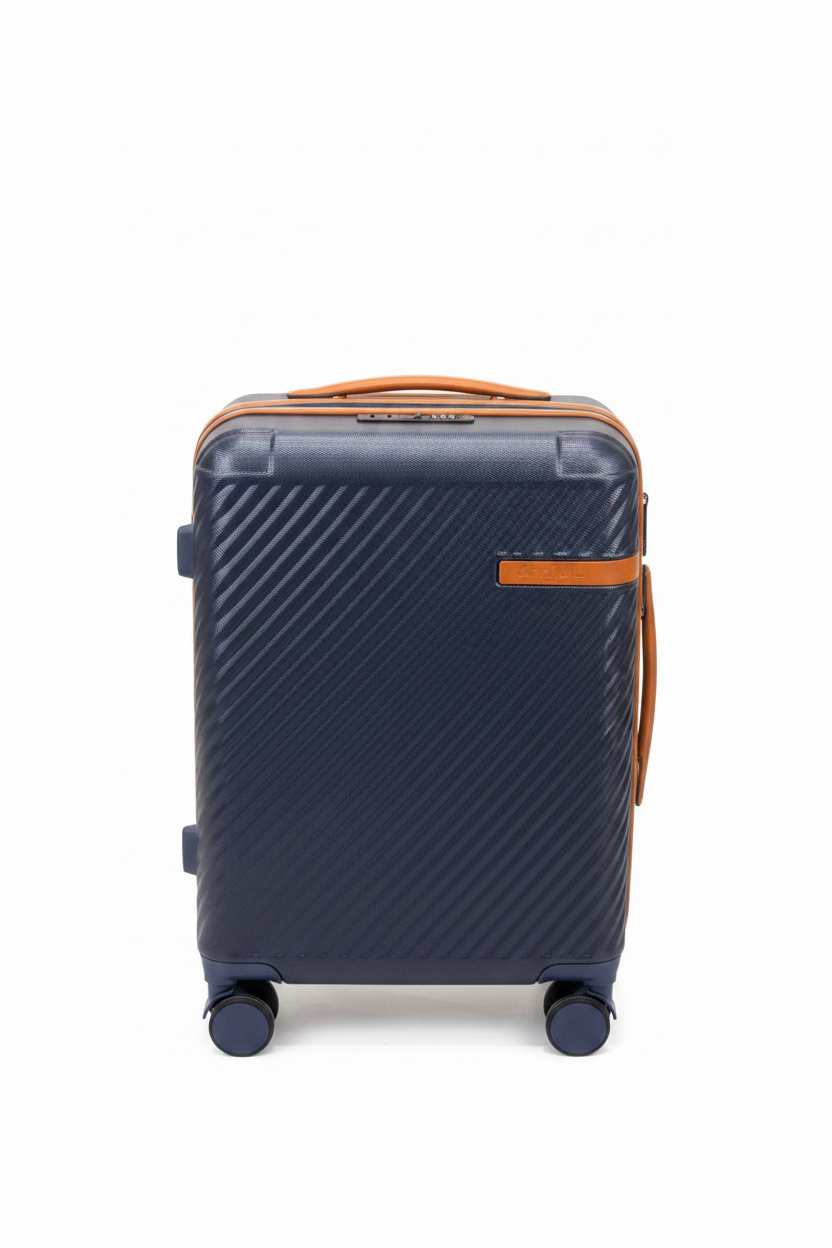 Navy Luggage Front